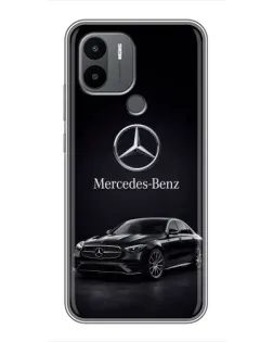 Чехол для Xiaomi Redmi A1 Plus с картинкой «Mercedes — решетка радиатора»