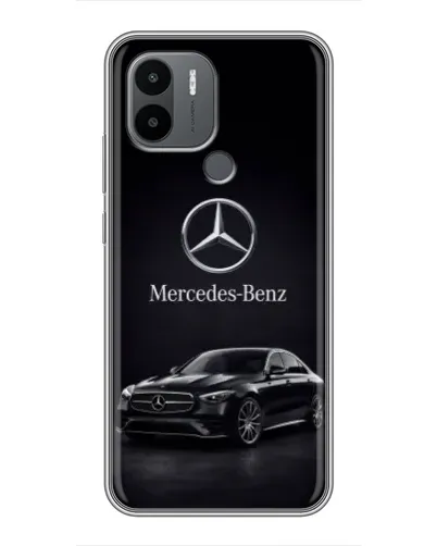 Чехол для Xiaomi Redmi A1 Plus с картинкой «Mercedes — решетка радиатора»