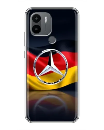 Чехол для Xiaomi Redmi A1 Plus с картинкой «Mercedes — флаг Германии»