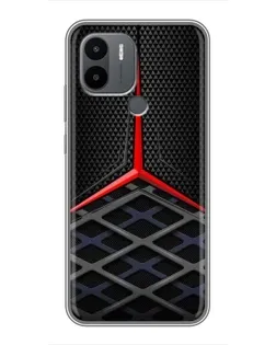 Чехол для Xiaomi Redmi A1 Plus с картинкой «Mercedes Carbon Grid»
