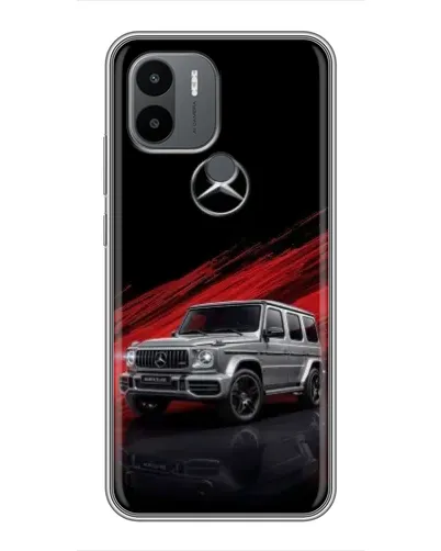Чехол для Xiaomi Redmi A1 Plus с картинкой «Mercedes G-Class красный»