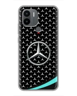 Чехол для Xiaomi Redmi A1 Plus с картинкой «Mercedes — бирюзовый акцент»
