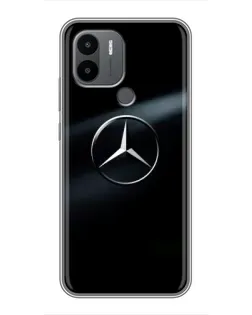 Чохол для Xiaomi Redmi A1 Plus з картинкою «Mercedes на металі»