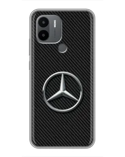 Чохол для Xiaomi Redmi A1 Plus з картинкою «Карбоновий Mercedes стиль»
