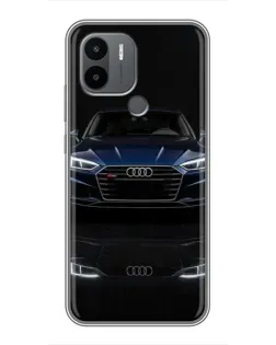 Чехол для Xiaomi Redmi A1 Plus с картинкой «Audi — ночное отражение»