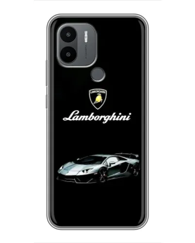 Чехол для Xiaomi Redmi A1 Plus с картинкой «Логотип Lamborghini классика»