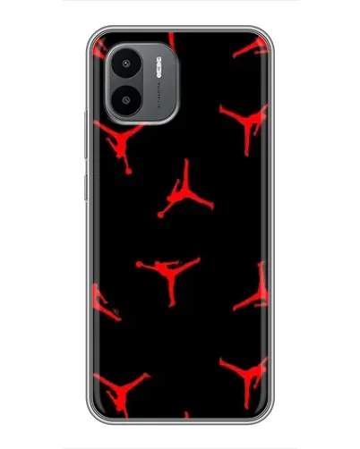Чохол для Xiaomi Redmi A1 з картинкою «Jordan Red Pattern»