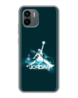 Чохол для Xiaomi Redmi A1 з картинкою «Jordan Blue Fire»