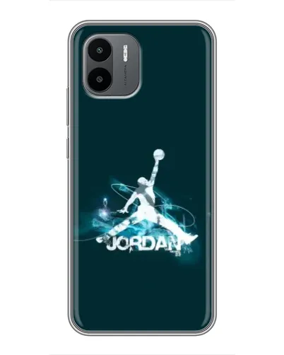 Чохол для Xiaomi Redmi A1 з картинкою «Jordan Blue Fire»