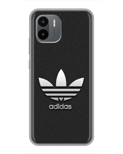 Чохол для Xiaomi Redmi A1 з картинкою «Adidas Карбонова текстура»