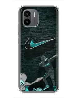 Чохол для Xiaomi Redmi A1 з картинкою «Спортивний арт Nike»