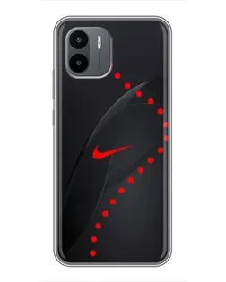 Чохол для Xiaomi Redmi A1 з картинкою «Абстрактний дизайн Nike»