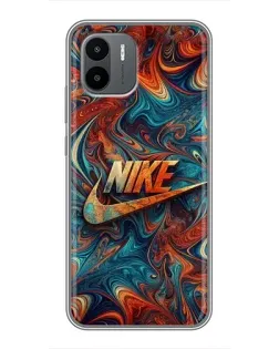 Чохол для Xiaomi Redmi A1 з картинкою «Nike в абстракції»