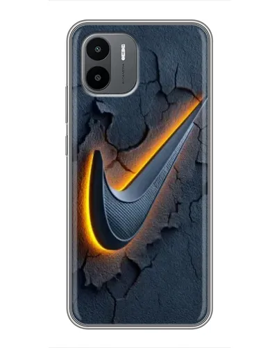 Чохол для Xiaomi Redmi A1 з картинкою «Об'ємний логотип Найк»