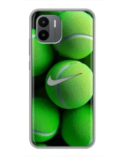 Чохол для Xiaomi Redmi A1 з картинкою «Тенісні м'ячі Найк»