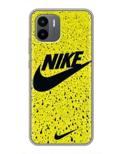 Чохол для Xiaomi Redmi A1 з картинкою «Жовтий текстурний Nike»