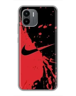 Чохол для Xiaomi Redmi A1 з картинкою «Червоні бризки Nike» Чохол для Xiaomi Redmi A1 з картинкою «Червоні бризки Nike»
