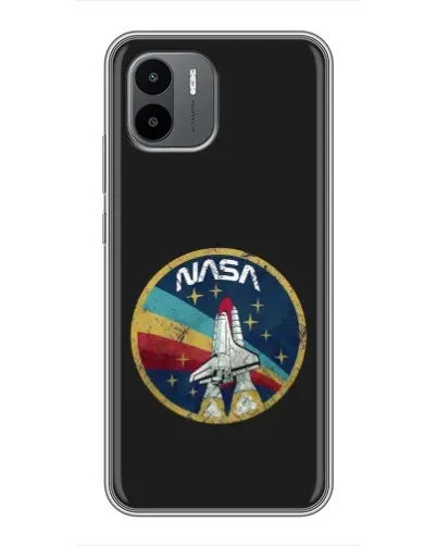 Чохол для Xiaomi Redmi A1 з картинкою «NASA — емблема місії»