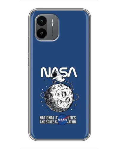 Чохол для Xiaomi Redmi A1 з картинкою «NASA — місячна місія»