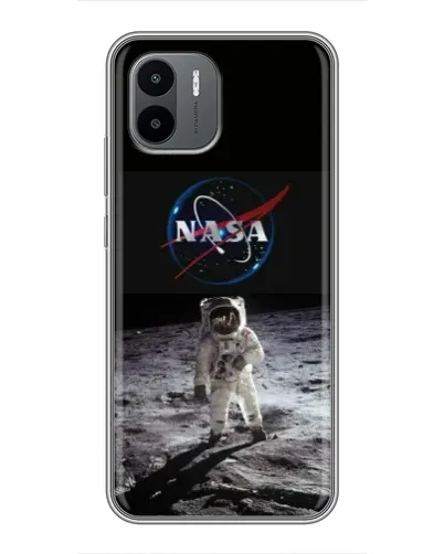Чохол для Xiaomi Redmi A1 з картинкою «Астронавт на Місяці»