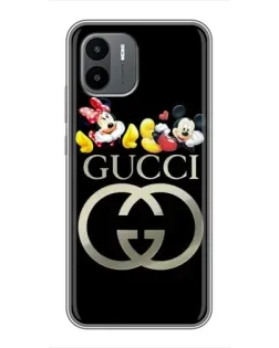Чохол для Xiaomi Redmi A1 з картинкою «Gucci — герої Disney»