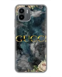 Чохол для Xiaomi Redmi A1 з картинкою «Абстрактні квіти Gucci»