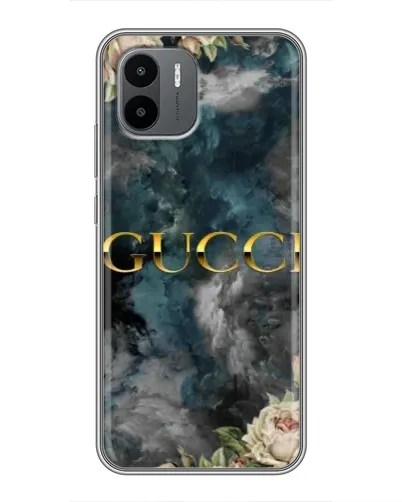 Чохол для Xiaomi Redmi A1 з картинкою «Абстрактні квіти Gucci»