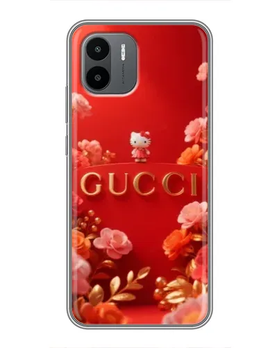 Чохол для Xiaomi Redmi A1 з картинкою «Gucci — золотий сад»
