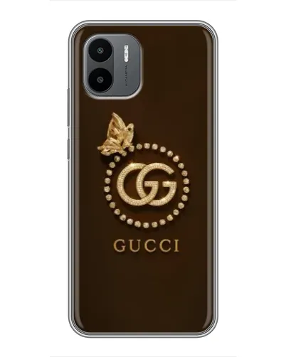 Чохол для Xiaomi Redmi A1 з картинкою «Gucci — золотий метелик»