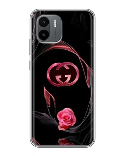 Чохол для Xiaomi Redmi A1 з картинкою «Gucci — неонова троянда»