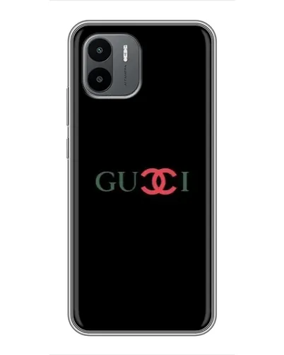 Чохол для Xiaomi Redmi A1 з картинкою «Gucci — червоний градієнт»
