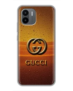 Чехол для Xiaomi Redmi A1 с картинкой «Gucci — солнечный градиент» Чехол для Xiaomi Redmi A1 с картинкой «Gucci — солнечный градиент»