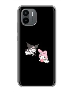 Чохол для Xiaomi Redmi A1 з картинкою «My Melody та Kuromi»