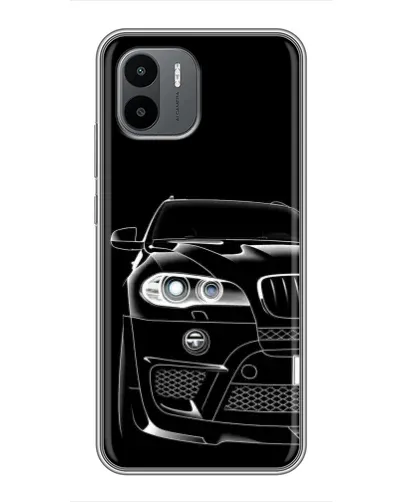 Чохол для Xiaomi Redmi A1 з картинкою «Темний силует BMW»