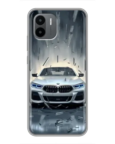 Чохол для Xiaomi Redmi A1 з картинкою «BMW у світлі фар»