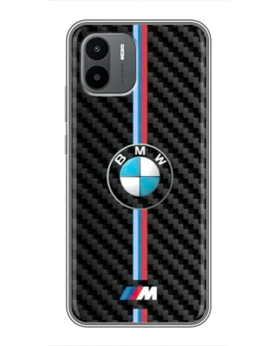 Чохол для Xiaomi Redmi A1 з картинкою «Емблема BMW та карбон»