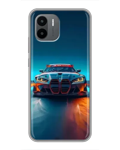 Чехол для Xiaomi Redmi A1 с картинкой «BMW — огни неона» Чехол для Xiaomi Redmi A1 с картинкой «BMW — огни неона»