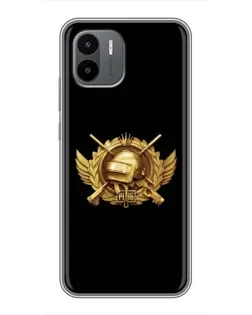 Чохол для Xiaomi Redmi A1 з картинкою «PUBG — помаранчевий градієнт» Чохол для Xiaomi Redmi A1 з картинкою «PUBG — помаранчевий градієнт»