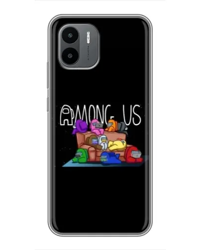Чохол для Xiaomi Redmi A1 з картинкою «Логотип Among Us»