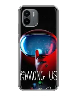 Чохол для Xiaomi Redmi A1 з картинкою «Червоний імпостер — макро» Чохол для Xiaomi Redmi A1 з картинкою «Червоний імпостер — макро»