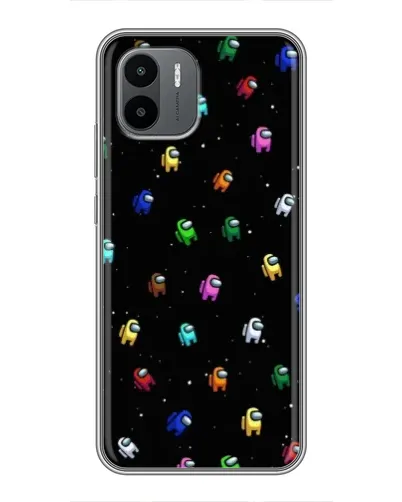 Чохол для Xiaomi Redmi A1 з картинкою «Екіпаж Among Us»