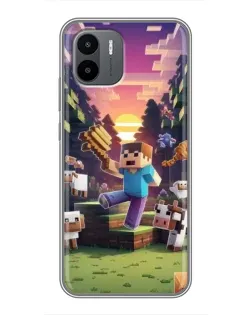 Чохол для Xiaomi Redmi A1 з картинкою «Стів на фермі» Чохол для Xiaomi Redmi A1 з картинкою «Стів на фермі»