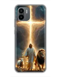 Чохол для Xiaomi Redmi A1 з картинкою «Лев Юди та Світло»