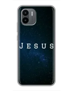 Чохол для Xiaomi Redmi A1 з картинкою «Зоряне небо Jesus»