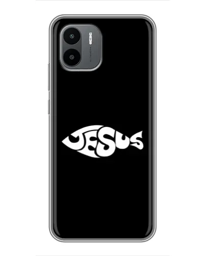 Чехол для Xiaomi Redmi A1 с картинкой «Рыба Jesus» Чехол для Xiaomi Redmi A1 с картинкой «Рыба Jesus»