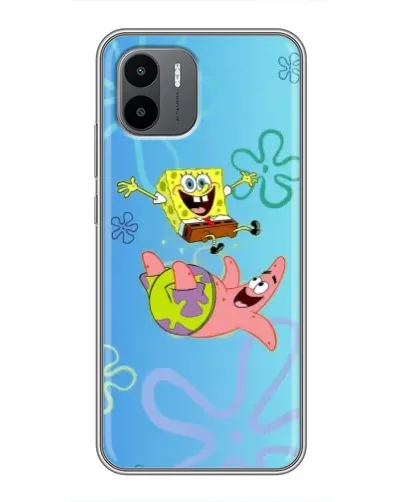 Чехол для Xiaomi Redmi A1 с картинкой «Спанч Боб и Патрик» Чехол для Xiaomi Redmi A1 с картинкой «Спанч Боб и Патрик»