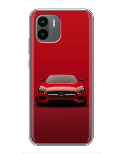 Чохол для Xiaomi Redmi A1 з картинкою «Червоний Mercedes AMG»