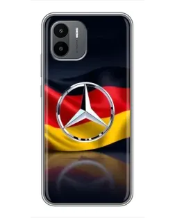 Чохол для Xiaomi Redmi A1 з картинкою «Mercedes — прапор Німеччини»