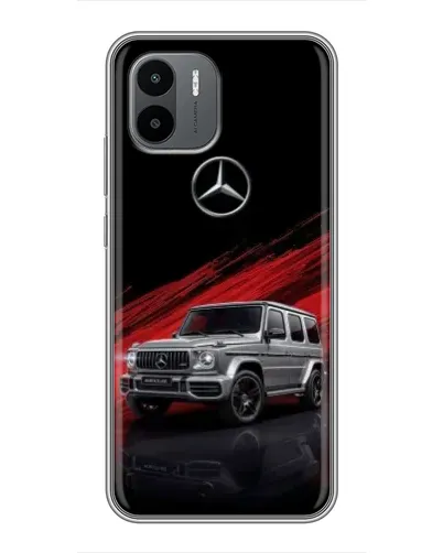 Чохол для Xiaomi Redmi A1 з картинкою «Mercedes G-Class червоний»
