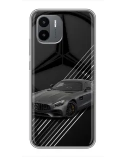 Чохол для Xiaomi Redmi A1 з картинкою «Mercedes AMG — графіка»